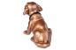 Preview: Wackeldackel lackiert groß bronze 29cm - mit Echtheits-Zertifikat