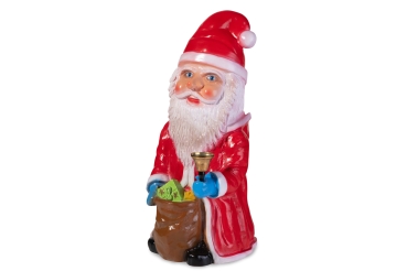 Weihnachtsmann mit Flackerbirne und Echtheitszertifikat